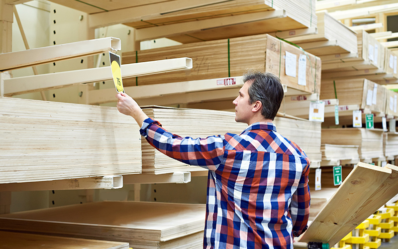 DIY plywood flooring