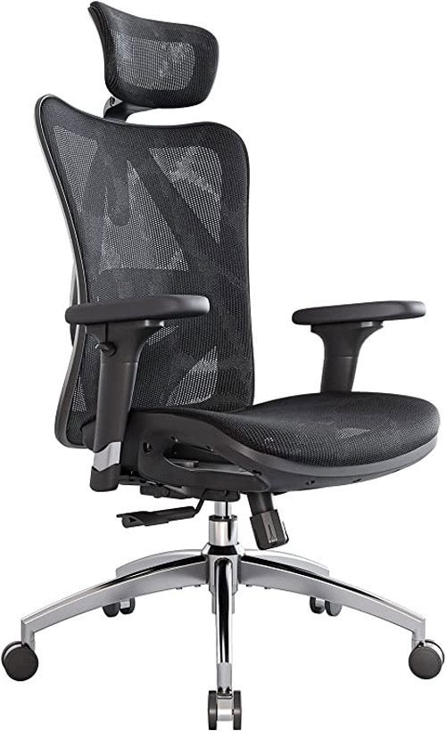 black office chair | ergonomic chair for back pain