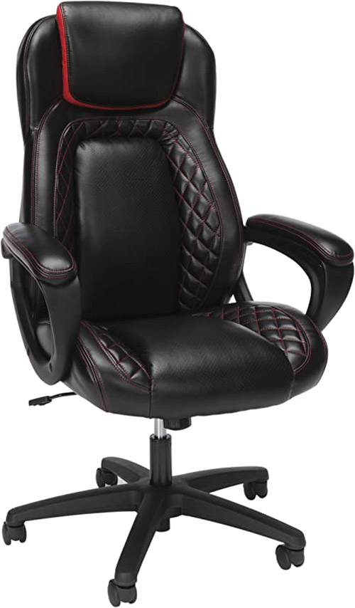 black leather chair | ergonomic chair for back pain