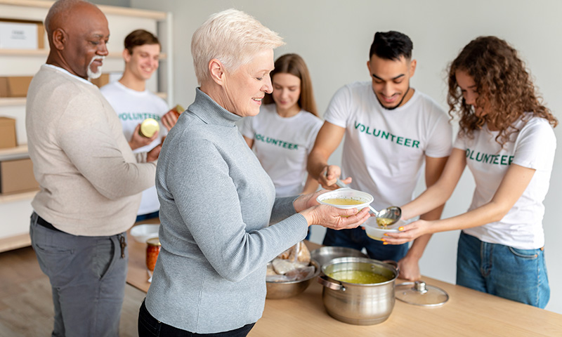 Thanksgiving blessing for food